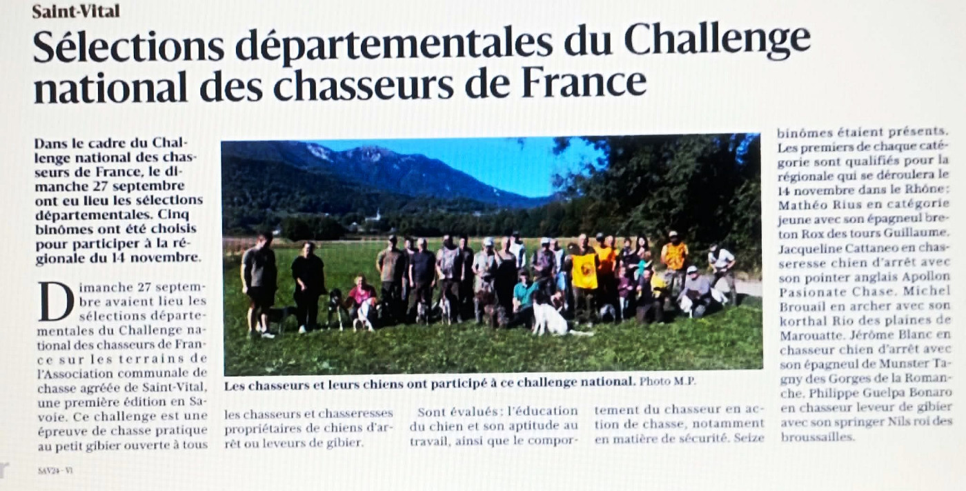 Challenge national des chasseurs de France
